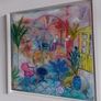 Large Original Painting Framed Contemporary Art Modern Irish abstract art Conservatory painting Image 4
