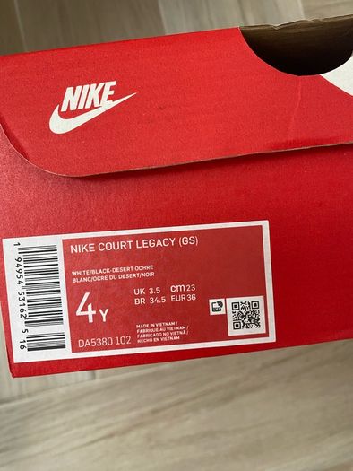 Nike Court Legacy UK 3.5