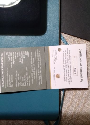Central Bank  Proof Silver Coin
