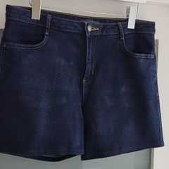 M&S ladies dark indigo shorts Sz 12UK
