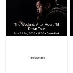 the weekend