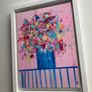 Original Irish Abstract Painting Irish Art Floral Art Original Floral Painting Image 8