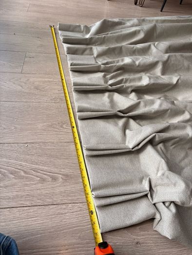 Full length custom curtains