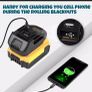 Adapter Converter DM18M Battery Adapter for DEWALT DCB200 DCB205 20V Lithium to MAKITA BL1830 Image 6