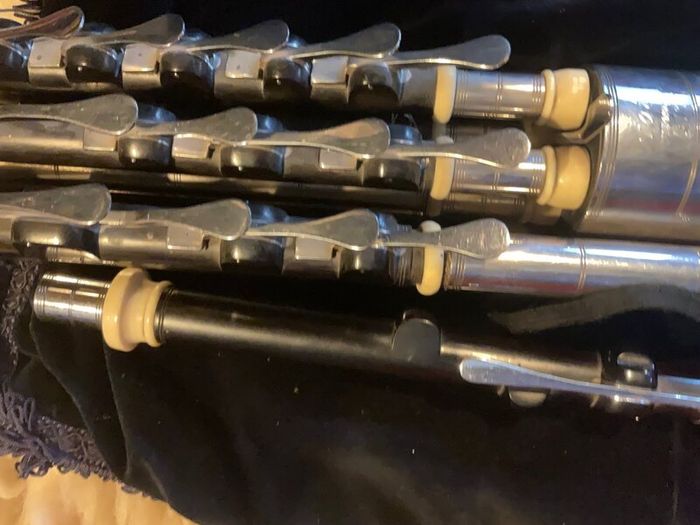 Alain Froment C#  Uilleann Pipes