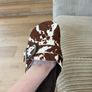 Cow print mules Pull and Bear Image 5