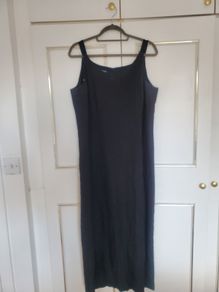 Black Linen Dress