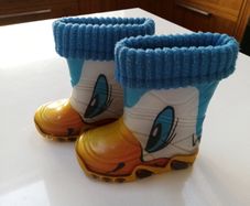 Baby Boys Wellington Boots Size 3