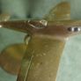 Vintage Brass Spitfire with Stand Desk Ornament Scouts WW2 War Battle of Britain Image 9