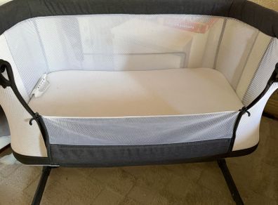 Baby crib next to me