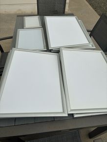 10 snap silver frames 24 x18