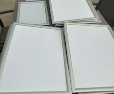 10 snap silver frames 24 x18
