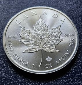 2021 Canada 1 oz Maple Leaf Silver