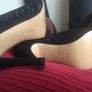 Ankle Boots with Real Swarovski Elements (size 3 1/2) Image 2
