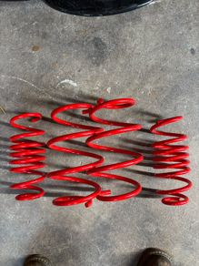 Renault Clio lowering springs.