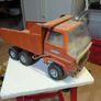 Rare Vintage 1970s Rico Espana Super Sanson Pressed Steel Dump Truck Image 5