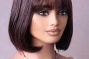 Sexy brunette bob wig  for sexy girl or crossdresser