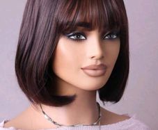 Sexy brunette bob wig  for sexy girl or crossdresser