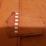 handcrafted made soft leather wallet,with designs ,, thank you,,was used,some wear and tear,,take as is .. Image 9