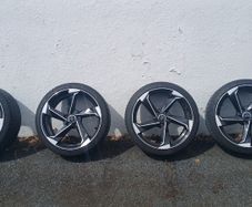 Audi twist style alloys