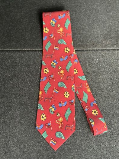 Vintage Holland Football Theme Tie