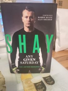 Shay Given signed book
