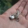Sterling Silver 925  Necklace and Pendant 6,3g - L16" Image 2