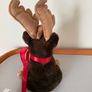 Festive moose soft toy and Santa Express Children's Christmas cup Image 9