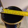 Lovely Black And Gold Pottery Vase Image 4