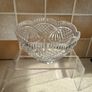 Tipperary Crystal Center Piece Fruit Footed Bowl Image 4