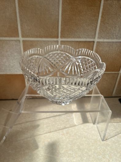 Tipperary Crystal Center Piece Fruit Footed Bowl