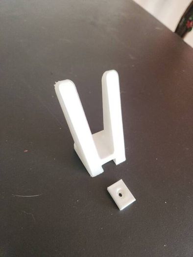 shoe rack wall mount 3d printed