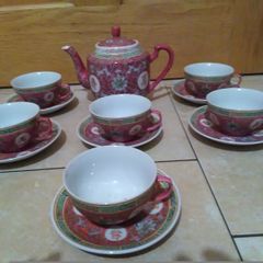 vintage asia teaset new without box 1970s