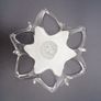 Vintage Lavorazione Arte Murano Hand Blown Glass Bowl Image 2