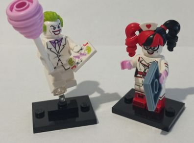 71026-13 Lego DC Super Heroes Minifigures Joker & Harley Quinn