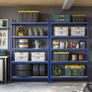 XL  Heavy Duty Set of 2 cellar shelf 200 cm high  Heavy Duty Shelves, Set of 2, Basement Shelves Image 5
