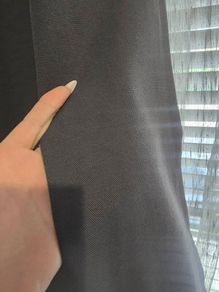 Grey curtains