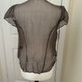 Brown 100% silk blouse by Jigsaw Image 4
