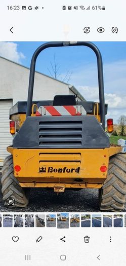 2007 Terex Ps6000 swivel dumper