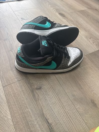 nike dunk sb atmos elephant uk8