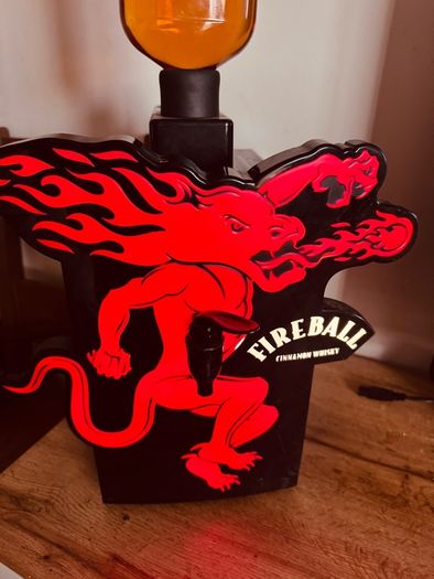 Fireball chilled dispenser