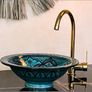 Hand painted sink Image 5