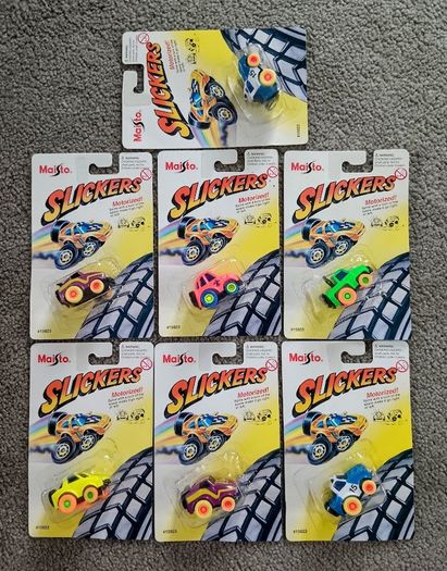Vintage 1994 Slickers Motorized cars all new