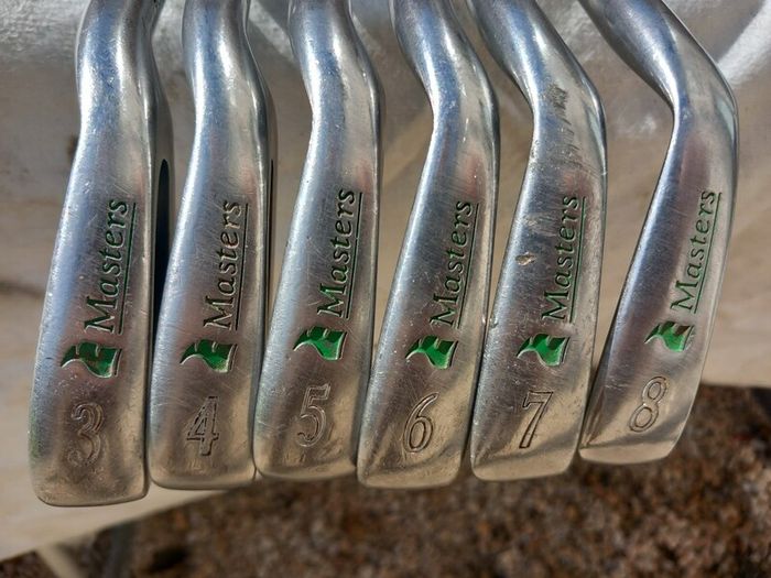 Masters Golf irons. Right handed clubs