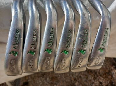 Masters Golf irons. Right handed clubs