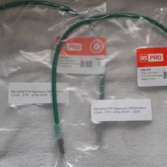 RS PRO, 0.5m Cat6 Ethernet Cable, Green RJ45 Male to  RJ45 Male