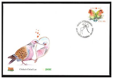 2005 Ireland Greetings Commemorative Stamp An Post First Day Cover (FDC)