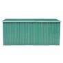 Garden Shed 257x392x181 cm Metal Green Image 2