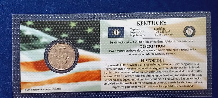 United States Of AMERICA - Lot of five 1/4 Dollar coins