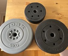 Weight plates 24kg total